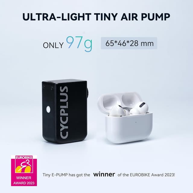 Thumbnail 1 de CYCPLUS AS2 Tiny E-Pump 100 PSI Fahrradpumpe