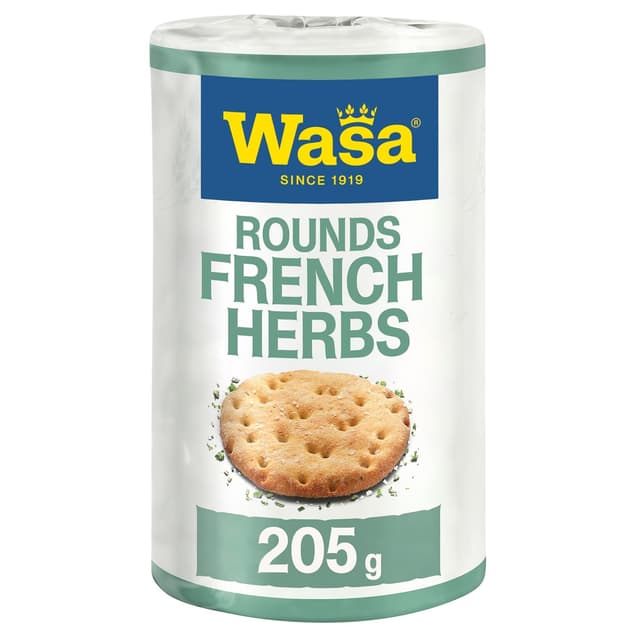 Imagen de Wasa Tasty Snacks Französische Kräuter Rounds 205 g en OfertitasTOP