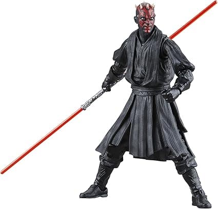 Detalle de Star Wars The Black Series Darth Maul Figura de Acción 15 cm ⚔