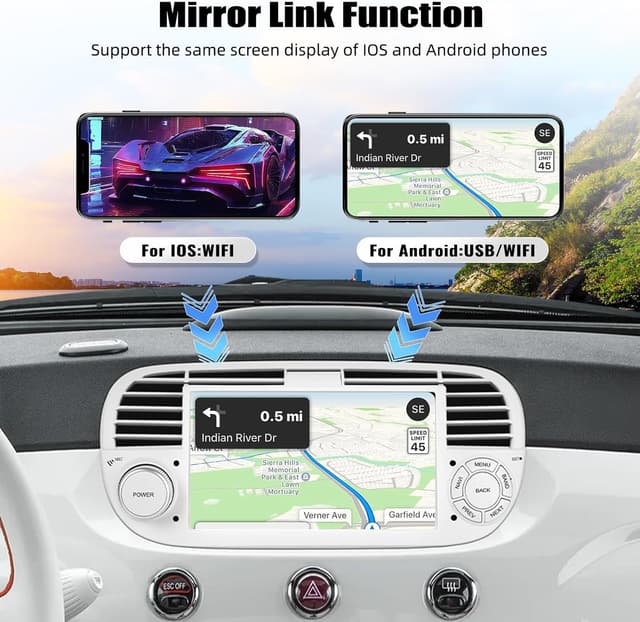 Thumbnail 5 de SIXWIN 2+64G Android 13 Autoradio 7" HD