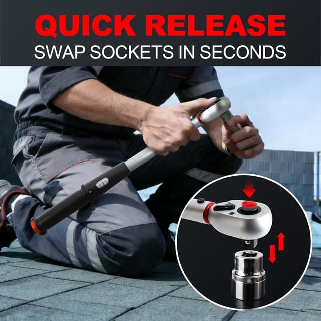 Detalle 2 de Hairich Drehmomentschlüssel 40–210 Nm