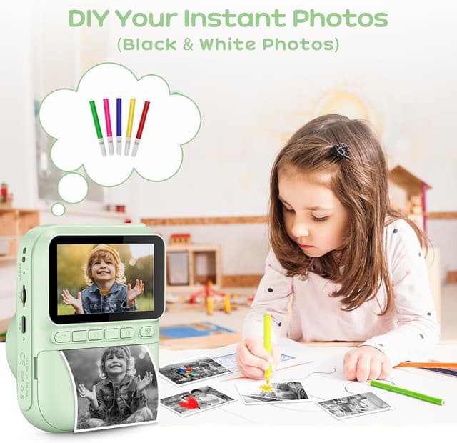 Thumbnail 6 de GREENKINDER Kids Camera 1080P with 32GB card