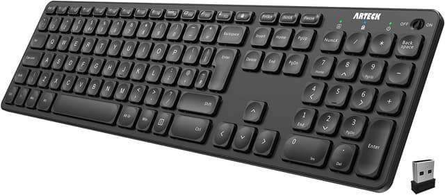 Detalle de Arteck 2.4G Wireless Keyboard 6‑Month Battery