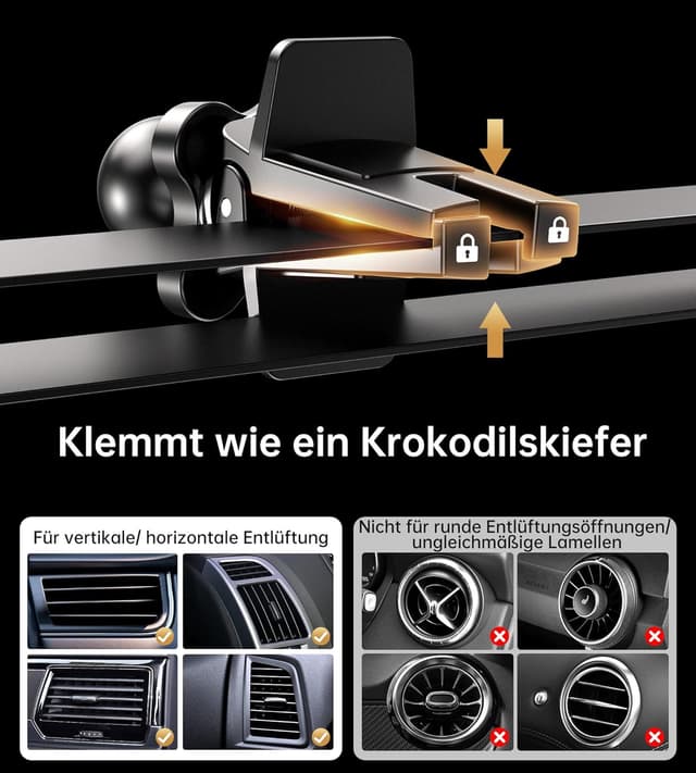 Thumbnail 4 de GuMosh Qi2 Caricatore Wireless Auto MagSafe per iPhone