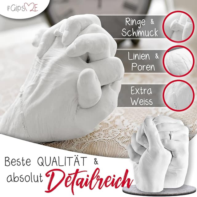 Thumbnail 3 de GipsME DAS ORIGINAL Handabdruckset 450 g