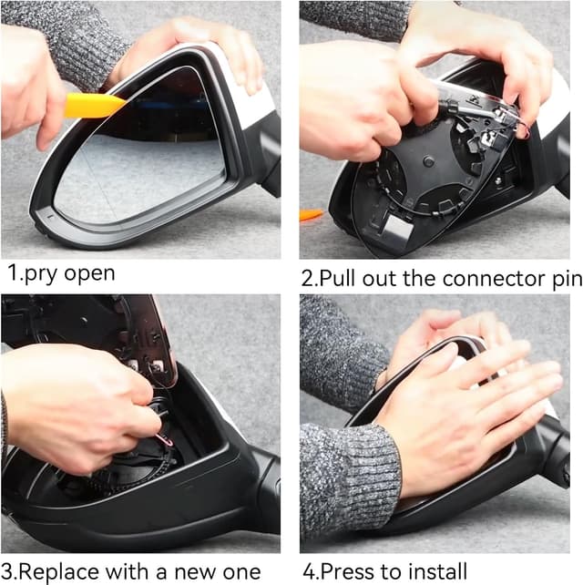 Thumbnail 5 de Spiegelglas Golf 7 Rechts beheizbar