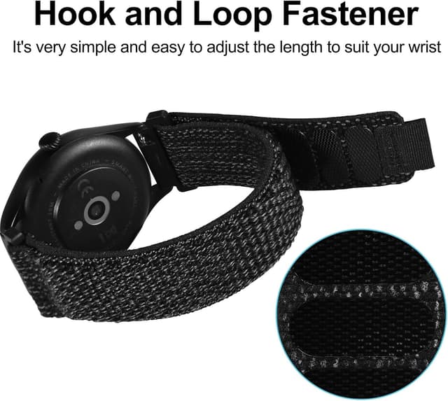 Thumbnail 2 de BISONSTRAP Cinturino nylon trail 16–22 mm