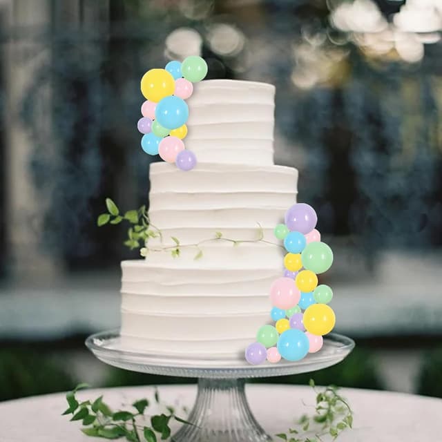 Detalle 2 de RIBBOOO 40 pcs pastel foam cake toppers ๐ฐ
