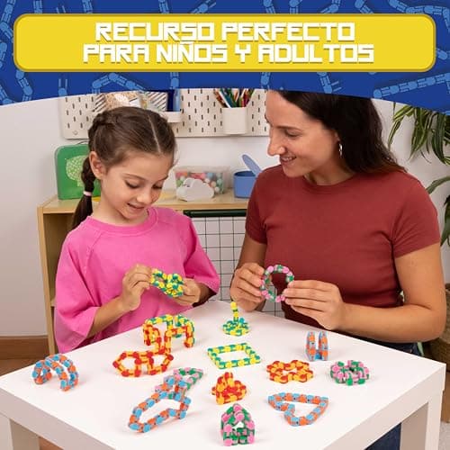 Detalle 2 de BONNYCO Wacky Tracks Pack 40: juguetes sensoriales antiestrés de bolsillo para niños de 3 a 12 años