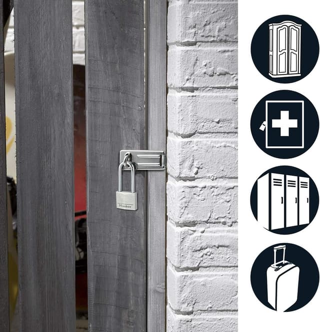 Detalle de Cadenas à clé Master Lock 9140EURDLFCC 4 goupilles