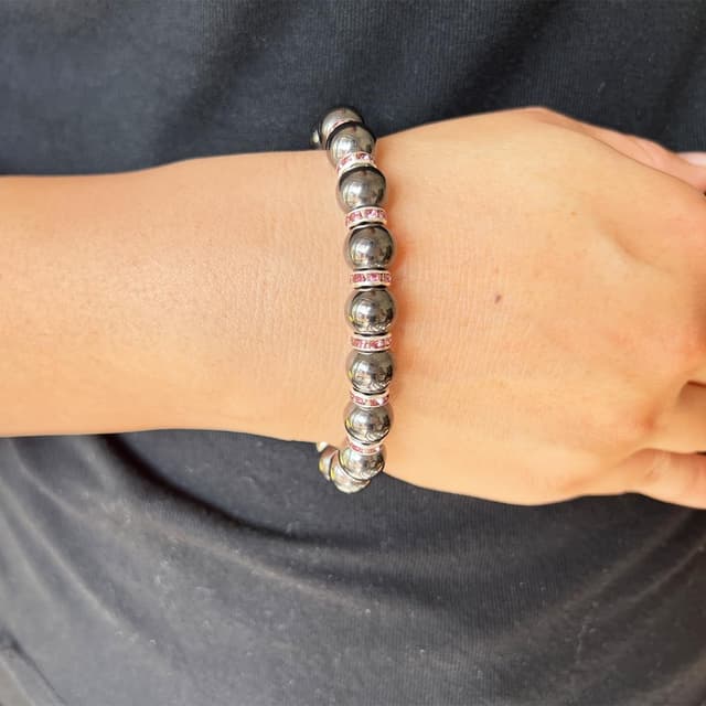 Thumbnail 5 de EUMENIDES Magnetic Hematite Bracelet 8mm