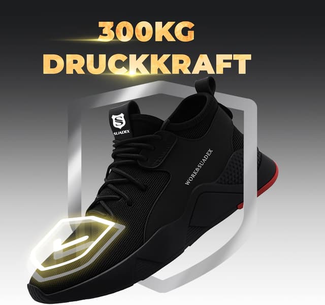 Detalle 2 de SUADEX Arbeitsschuhe Sicherheitsschuhe Stahlkappe