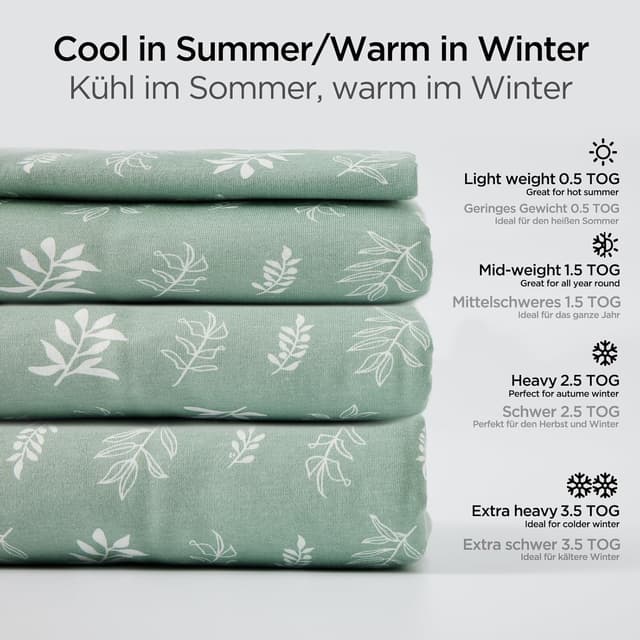 Thumbnail 4 de Baby-Schlafsack 2,5 TOG mit Füßen