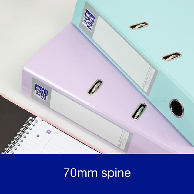 Detalle de Oxford A4 lever arch files, 560 sheet capacity
