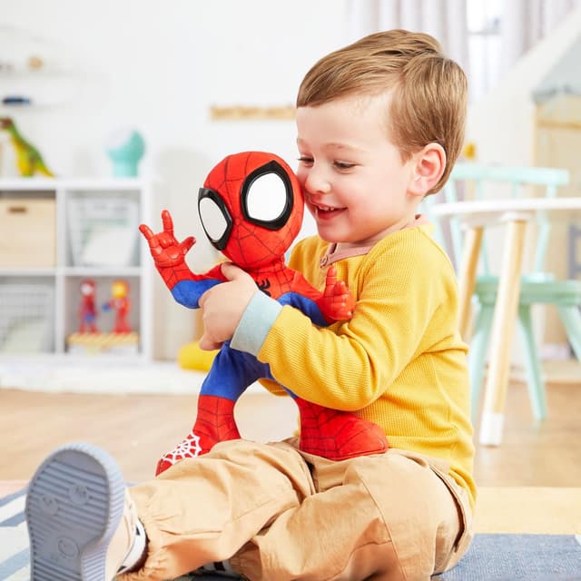 Detalle de SPIDEY AND HIS AMAZING FRIENDS Dance N Crawl Spidey: giocattolo con suoni per bambini
