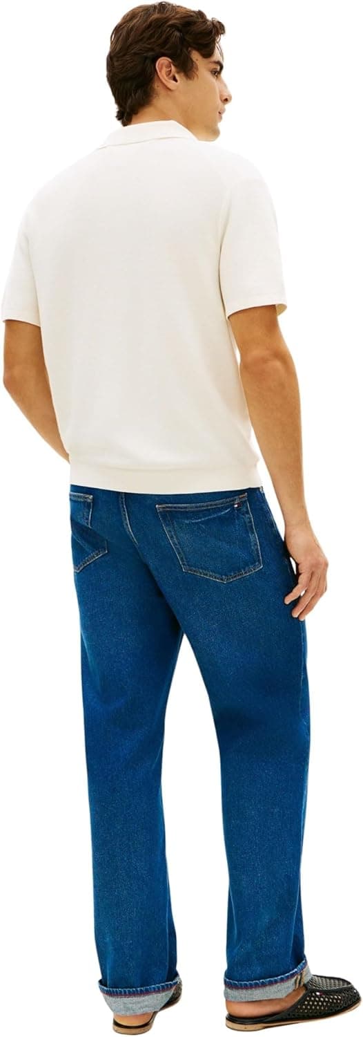 Detalle de Tommy Hilfiger Cool Touch Structure SS Polo uomo (pacco da 1)