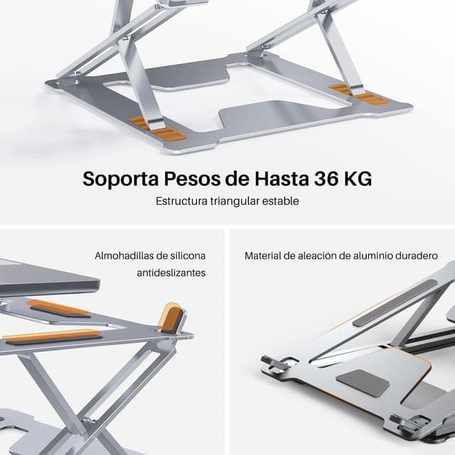 Detalle 2 de HUION P17S Soporte Portátil para Portátiles y Tabletas