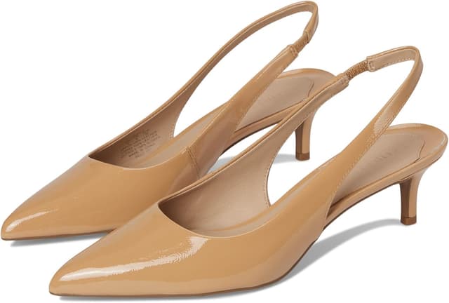 Detalle de Lauren Ralph Lauren Lolah II Patent Slingback Pumps ðŸ‘