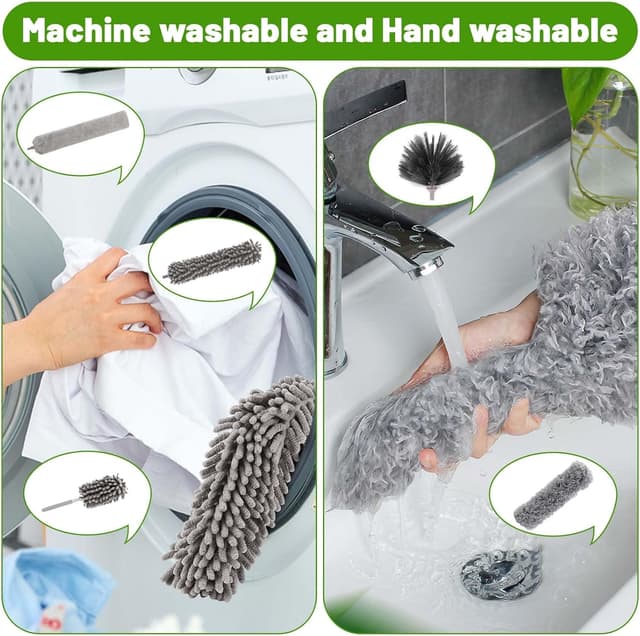 Detalle 1 de Collazoey Plumero Telescópico 6 Piezas