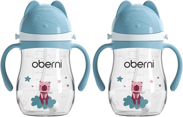 Detalle de Oberni Baby Sippy Cup 270ml toddler bottle