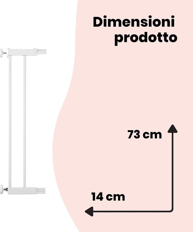 Thumbnail 5 de Safety 1st Estensione prolunga cancelletto 14 cm 🏠