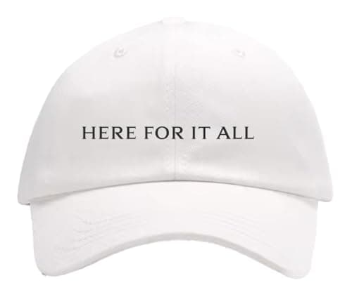 Imagen de Official Merch Here for It All White Cap en OfertitasTOP