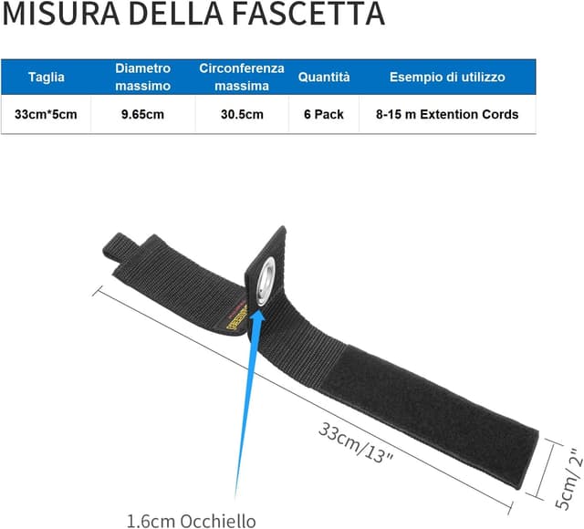 Thumbnail 3 de Organizer Cavi Regolabile 33 cm per Garage