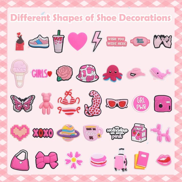 Detalle 2 de LHOEST Crocs Charms Cartoon mit 37 Pins