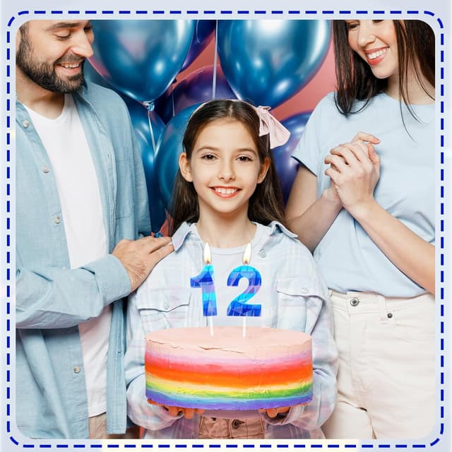 Detalle 2 de Hongplus 3D Video Game number 6 birthday candle piñata-style cake topper