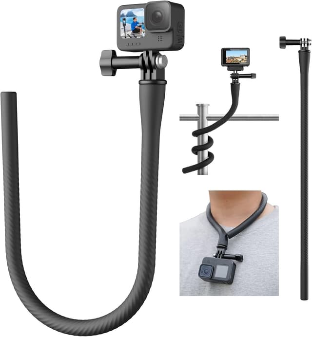 Detalle de TELESIN Flexible Selfie Stick for Action Cameras