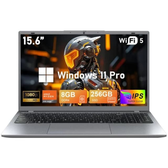 Imagen de Vanwin NCS2154R Laptop AMD 3020E 8GB 256GB SSD 15.6" Windows 11 ⚙ en OfertitasTOP