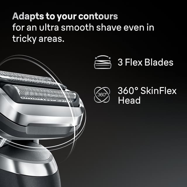 Detalle de Braun Series 7 72-N1200SI electric shaver — 60 min