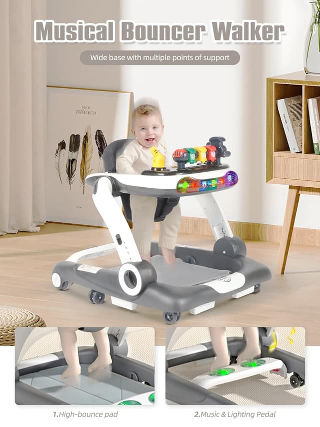 Detalle de Music and Lights Baby Walker 6 in 1