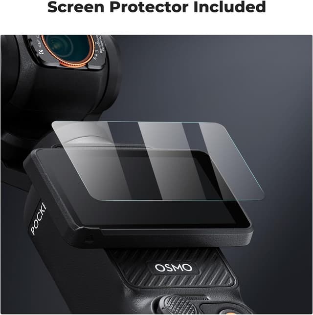 Detalle de K&F CONCEPT 2-in-1 ND + black mist magnetic filter for DJI Osmo Pocket 3 (Black-mist 1/4 & ND2-32)