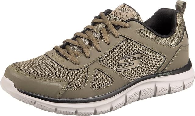 Detalle de Skechers Track Scloric, Zapatillas Hombre Verde 🍃 43 EU