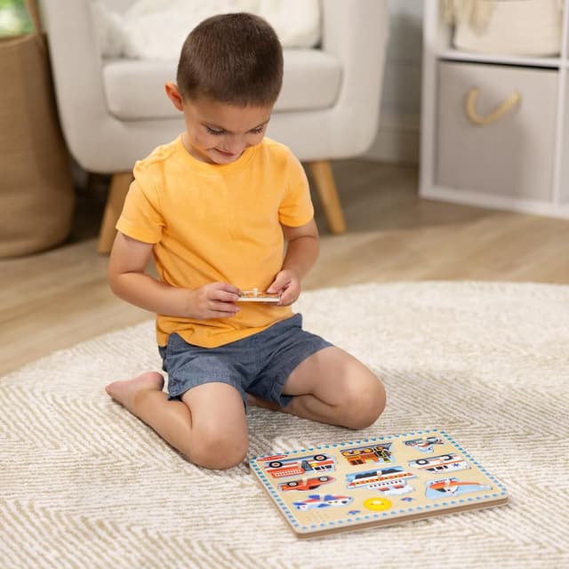 Detalle 2 de Melissa & Doug sound puzzle 8 pcs