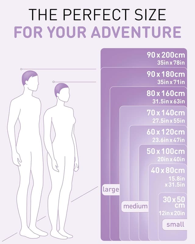 Thumbnail 3 de Fit-Flip Swimming Towel: quick-dry microfibre towel 🏖