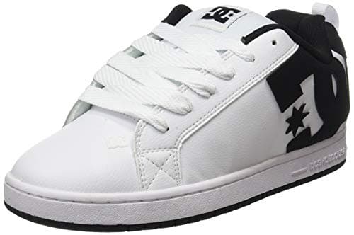 Detalle de DC Shoes Court Graffik - Zapatillas de Piel para Hombre
