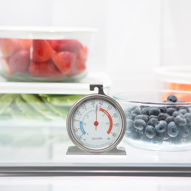 Detalle 2 de Taylor 5924 Large Dial Refrigerator Thermometer 3"