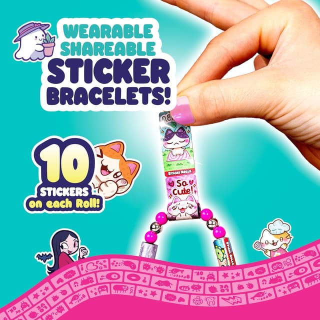 Thumbnail 4 de Sky Castle STICKI Rolls Sticki Station 320 stickers