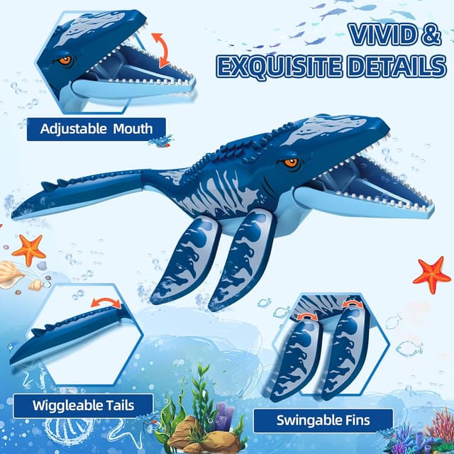 Thumbnail 5 de kiothdre Ocean Explorer Dinosaur Building Set