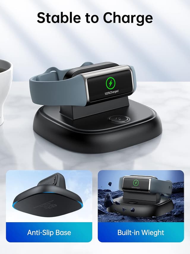 Thumbnail 5 de LVFAN Charger Stand for Fitbit Charge 6 Fast Charging Dock