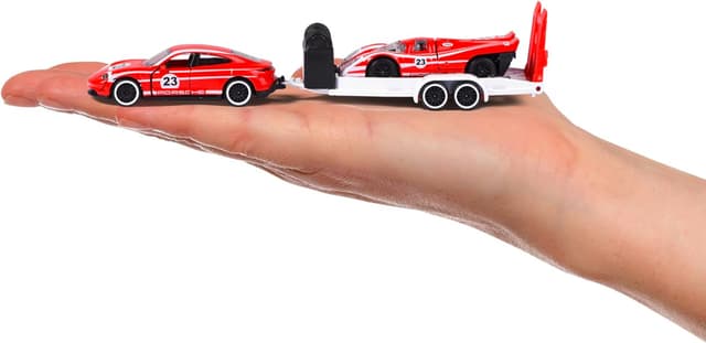 Thumbnail 6 de Majorette Porsche Motorsport Race Trailer scala 1:64 212053112