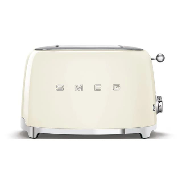 Detalle de Smeg TSF01CREU 2 rebanadas 950 W tostadora crema 🍽