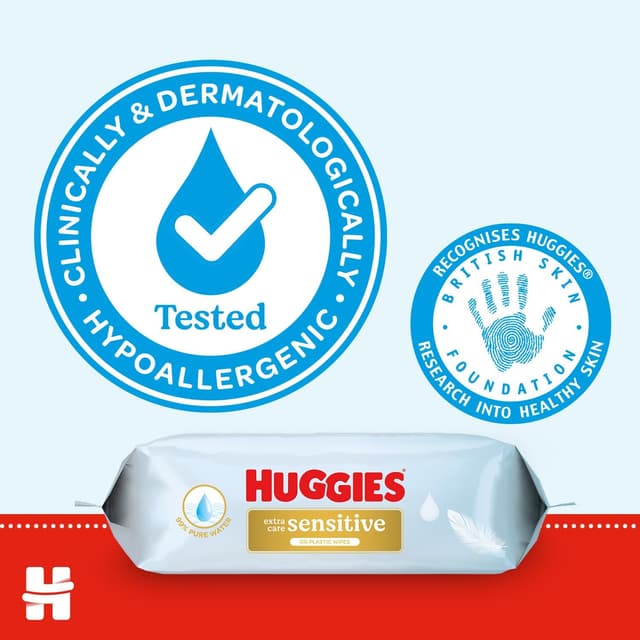 Thumbnail 6 de Huggies Pure Care Baby Wipes 576 wipes