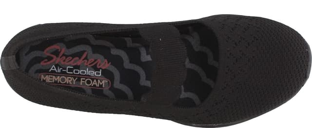 Detalle 2 de Mesdames Skechers Seager-Power Hitter Engineered Knit Mary Jane : confort en tricot et semelle intérieure amovible