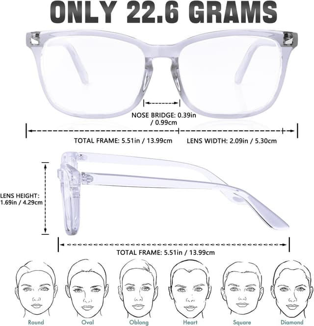 Detalle de COOLOO Blue light glasses TR90