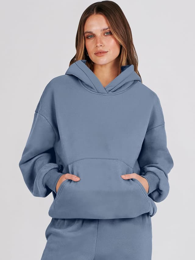 Detalle 2 de ANRABESS 2-Piece Tracksuit Oversized Hoodie
