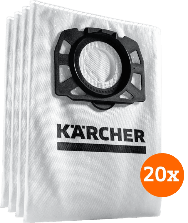 Detalle de Kärcher WD 4/5/6 Staubsaugerbeutel 20 Stück