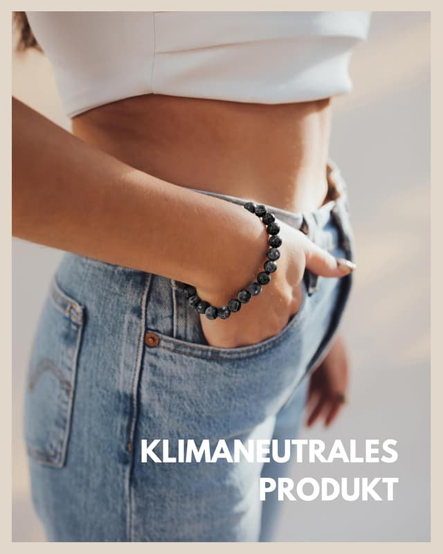 Detalle de GD GOOD.designs Chakra Perlenarmband (8 mm) mit Naturstein aus Meeressediment & Jaspis